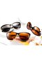 Women Vintage Polarized Sunglasses Lady Elegant Cateye Sun Glasses B2476 - 4