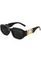 Small Square Sunglasses for Men Women Vintage Trendy Irregular Sunglasses B2322