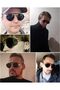 Steam Punk Sunglasses for Men Women Side Shield Round Steampunk Vintage Glasses Shades - 7