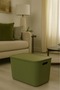 Colors Green 1 Piece 21 Lt Closet Organizer Organizer Toy Box Storage Box with Lid - 3
