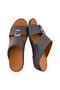 A E T Arabic Sandals For Men | Outdoor Mens Slippers | Open Toe | Genuine Milled Leather with Buckle - 2