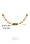 Certified Citrine Stone 6 mm Macrame Necklace - 3