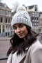 Women's Soft Textured Pompom Winter Knitted Beanie