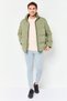 Men Sportswear Fit Brand Logo Outdoor Jacket, White - 2