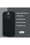 iPhone 14 Pro Compatible Velvet Inside Camera Raised Silicone Phone Case - 3