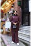 Cross Hair Braided Knitwear Set - 3