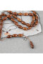 Kuka Original Natural Signed Carved Wrist-Length Barley Cut 6.5X11Mm Prayer Beads - 5