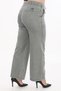 Women's Green Summer Stone Logo Printed Pipe Leg Trousers - 6