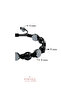 Certified Onyx and Hematite Stone 8 mm Men's Macrame Natural Stone Bracelet - 3