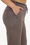 Women's Mink Summer Elastic Waist Stone Printed Pants - 4