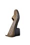 Women's Genuine Leather Heeled Shoes - 2