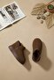 Elit Ozrpt501 Women's Suede Flat Boots Brown