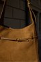 Hiltoria Women's Oil Green Genuine Leather Suede Bag - 7
