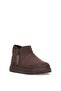 Elit Ozrpt501 Women's Suede Flat Boots Brown - 4