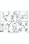 3 - 8 Years Old 50 Page Educational Coloring / Activity Book - Interactive English Dvd +7 Posters - 4