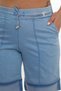 Women's Indigo Summer Special Logo Stone Lace-Up Bermuda Shorts - 3