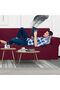 Thick Couch Covers Sectional Sofa Stretch Slipcover,Furniture Protector (145 x 185 cm, Burgundy) - 2
