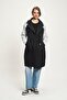 Back Detail and Belted Long Trench Coat 7089 R1-B-K2 - 3