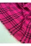 Fuchsia Black Plaid Chanel Fabric – Jacket Fabric & Suit Fabric - 3