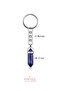Certified Sodalite Natural Stone Keychain - 3