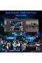 2.5K+1080P+1080P Cam Front Rear and Inside, 3 Channel Dual Camera for Cars - 3