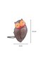 Handmade Genuine Leather Owl Design Zippered Women's Wallet |   Coin Card Key Bag Md 4 - 8