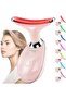 Face Massager Against Wrinkles, Face Beauty Device with 3 Modes, 45°C V Face Beauty Meter Face Devi