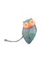 Handmade Genuine Leather Owl Design Zippered Women's Wallet |   Coin Card Key Bag Md 4