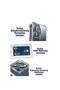 Xiaomi Note 14 Pro 5g Corner Protected Card Holder Wallet Anti-Shock Transparent Silicone Phone with Back Compartment - 6