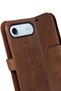 iPhone 17 Air Compatible Camera Protected Leather Case with Stand and Card Holder - 3