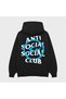 Unisex Anti Blue Social Printed 3 İplik Ş Fleece-Lined Hoodie Sweatshirt - 2