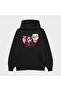 Unisex You Hang First Printed 3 Thread Ş Fleece-Lined Hoodie Sweatshirt