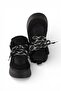 Puffy Genuine Leather Suede Women's Platform Sneaker - 2