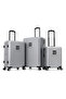 طقم حقائب سفر صلبة من 3 قطع بعجلات دوارة