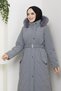 Women's Belted Nova Fabric Coat - 4
