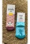 2 Pieces of Non-Slip Sole Towel Winter Thermal Socks