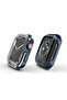 ساعة 7 مقاس 41 ملم من SYS Watch Gard 08 Sert PC + واقي من السيليكون - أزرق - 6