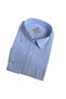 Classic Wide Cut Straight Oxford Long Sleeve Men's Shirt