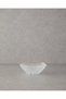 Yellow Giselle Glass Salad Bowl 25 cm Gold