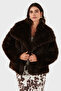 Oversized Wide Collar Soft Textured Fur Fur 68912364942P98