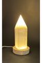 Selenite Doğaltaş Natural Tower Lamp (Yellow Light) - 4