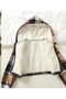 Unisex Zippered Plaid Plush Coat - 3