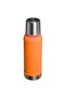 Classic Vacuum Steel Thermos 0.94 Lt Flask Orange - 3