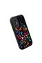Xiaomi Mi 13 Lite Compatible Black Silicone Case Geometric Pattern Shock Absorbing Protection Case - 3