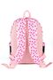 Pink Black Flower Printed School and Daily Backpack Girls/Women - 3