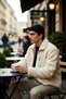 Men's Mock Neck Standard Sleeve Plush Coat 100% Polyester Functional Durable Quality Comfortable - 4