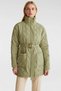 Women's Mock Neck Low Arm Zippered Quilted Coat Functional Durable Quality Comfortable Stylish - 5