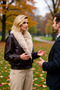 Women Shirt Collar Standard Sleeve Tweed Fabric Bomber Jacket Functional Durable Quality Stylish - 3