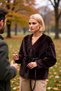 Women's V-Neck Standard Sleeve Oversized Mold Faux Fur Coat Functional Durable Quality Stylish - 3