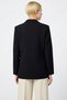 Women's Double-Breasted Lapel Long Sleeve Regular Fit Woven Blazer Coat Functional Durable Modern - 6